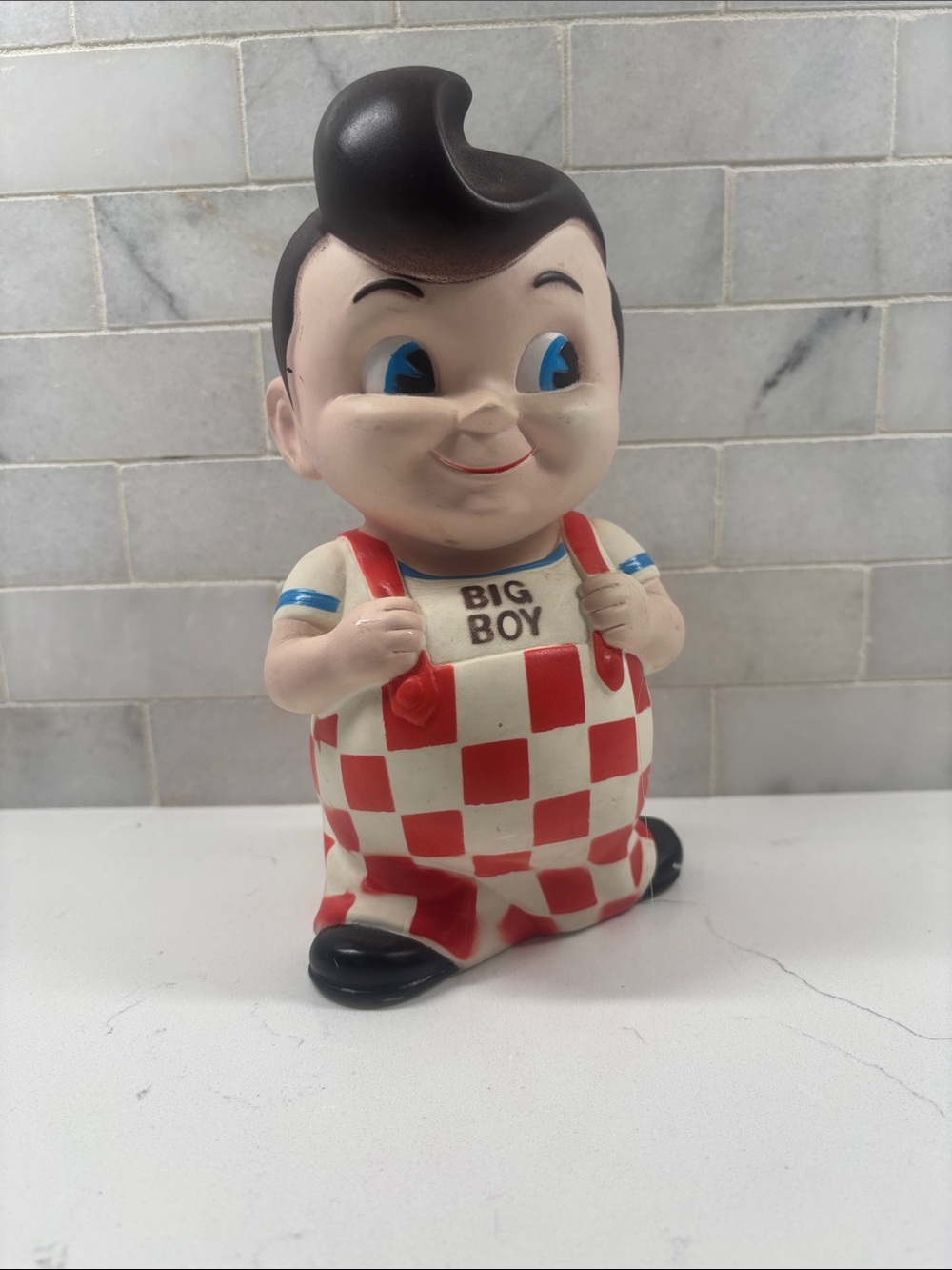 Vintage Bob’s Big Boy Coin Bank – Large 9" Americana Collectible
